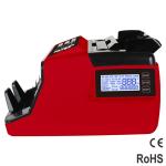 USD Euro UV IR Money Bill Counter Machines 1000pcs Per Min Counterfeit Detector