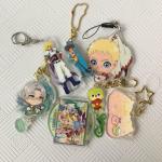 Customized Acrylic keychain/pendent with Anime figure/star/Cartoon figure
