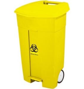Quality 120Liters Clinic waste bin with pedal wholesale