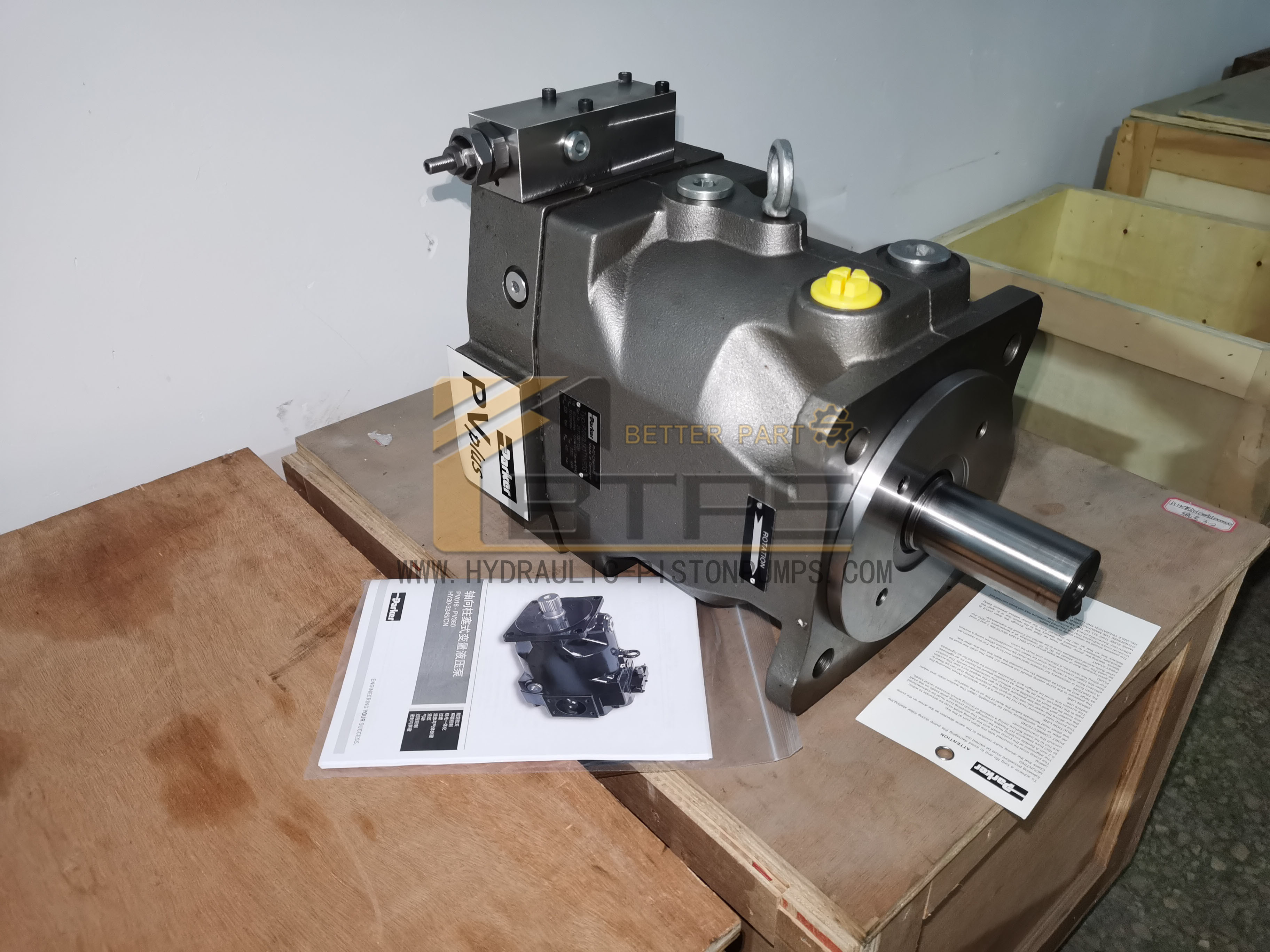 PV092L1K1T1NFDS PV Axial Piston Pumps Variable Displacement Industrial Hydraulic Pump
