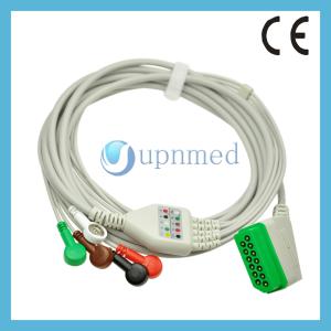Quality Nihon Kohden 5 lead ECG Cable with leadwires wholesale