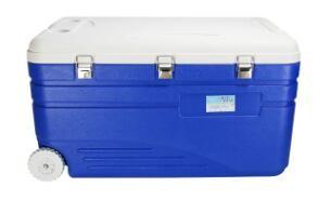 Quality Plastic Cooler Box Plastic IBC Container For Fresh Food Blue Color Large Capacity wholesale