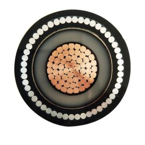 Quality Underground Medium Voltage Armoured Power Cable With XLPE Insulation Copper Core wholesale