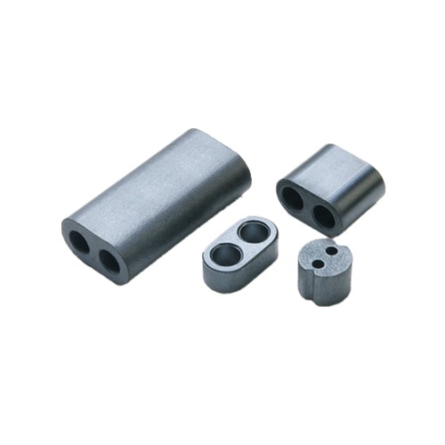 RID Balun Soft Ferrite Core With Two Holes ISO9001 Manufacturer