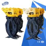 OEM Hydraulic Wood Excavator Grab Bucket Attachment 25ton-32ton