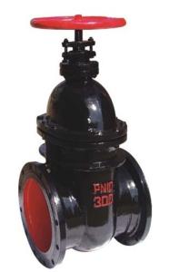 Quality Non Rising Stem 36 Inch Ductile Iron Gate Valve PN16 DIN 3352 Standard wholesale