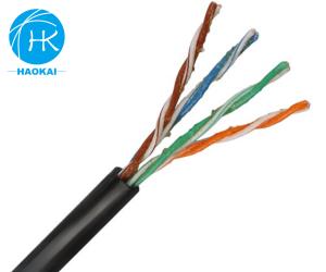 Quality CCA UTP CAT5E LAN Cable Outdoor Jelly Filled High Temperature Resistance wholesale