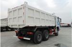 16m3 6x4 White Heavy Duty Dump Truck Ten Wheeler Hydraulic Front Lift Type