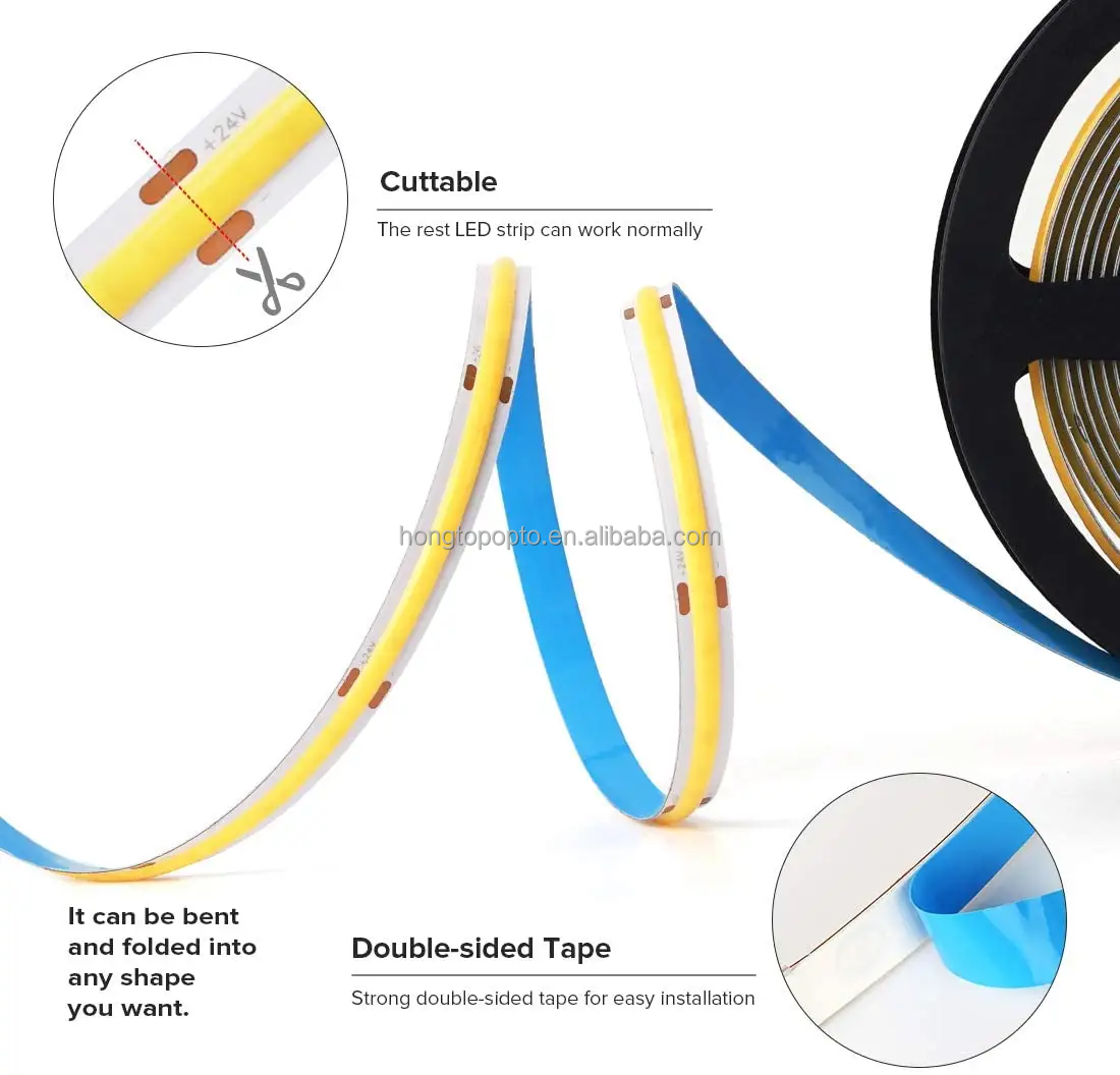 Customizable FPC CHIP RESISTOR LED Strip Light 12V 24V for Indoor and Outdoor Decoration