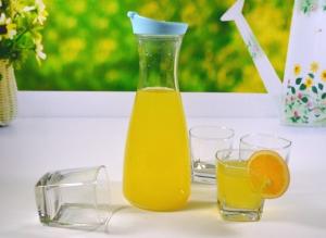 Quality GLASS JUICE BOTTLE WITH 4 CUPS wholesale