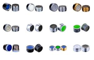 Quality Water Saving Faucet Accessory , Plastic Kitchen Faucet Aerators Increasing Wetting Ability wholesale