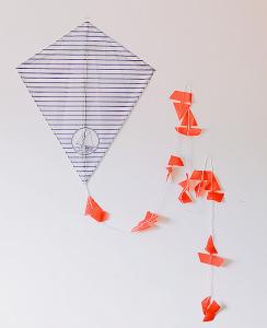 Quality 30m Simple Nylon Flying Diamond Stunt Kite For Beginners wholesale