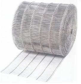 Quality Food industrial Flat Flex Wire Extruded Steel Mesh Conveyor Belt For Bread Baking wholesale