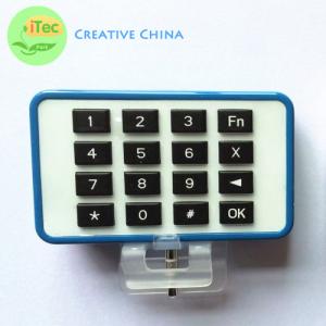 Quality Mobile Card Reader with Pinpad iTec-50633P16 Smart Card And Magnetic mobile Card Reader wholesale