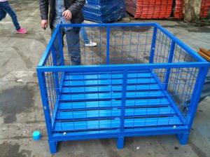 Quality HOT selling warehouse storage heavy duty stacking steel pallet wholesale
