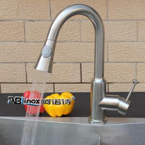 Quality Magnetic Kitchen 1 Handle Stainless Steel Faucet With Side Sprayer wholesale