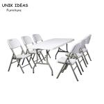 6ft Banquet Outdoor Plastic Folding Table Picnic Camping Table