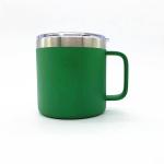 14oz 18/8 Stainless Steel Coffee Mug With Handle Easy To Hold