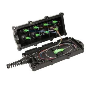 Quality IP68 FTTX Aerial Fiber Splice Enclosure , Sc Fiber Splice Case wholesale
