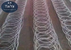 Quality High Security Flat Wrap Razor Wire Military Stainless Steel Razor Wire Coil wholesale