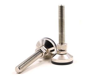 Quality medium duty 78mm M20 Industrial Leveling Feet Vernickeln Treatments wholesale