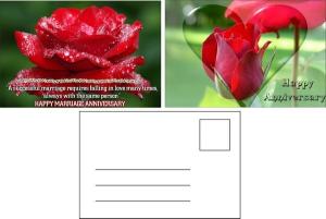 Quality 3D Changing Pictures Anniversary Birthday Wedding Card 3D Printing Images wholesale