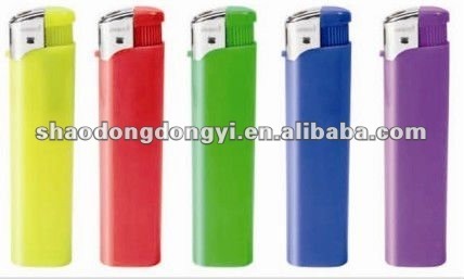 Hot Sale Cheap Refillable LED Flint Lighter Popular Disposable Smoking Lighter
