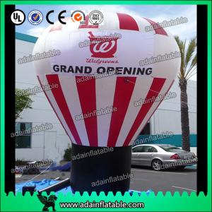 Quality White And Red Event Inflatable Balloon , Party Inflatable Ball wholesale