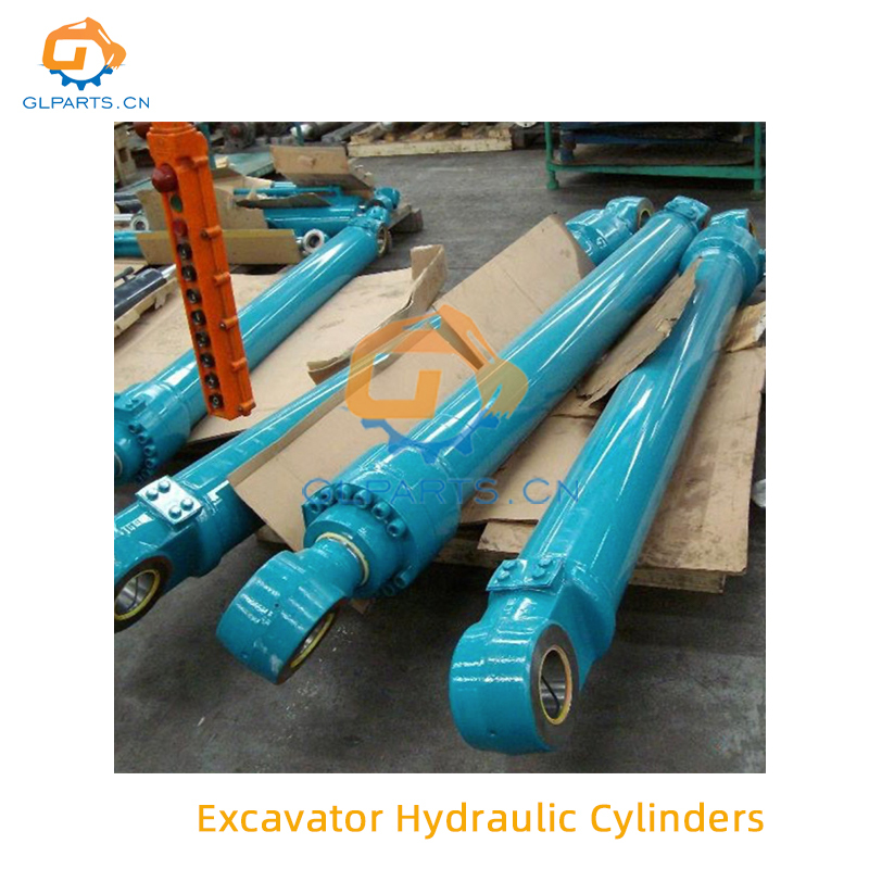 SK120 Excavator Hydraulic Cylinder For Kobelco Hydraulic Parts