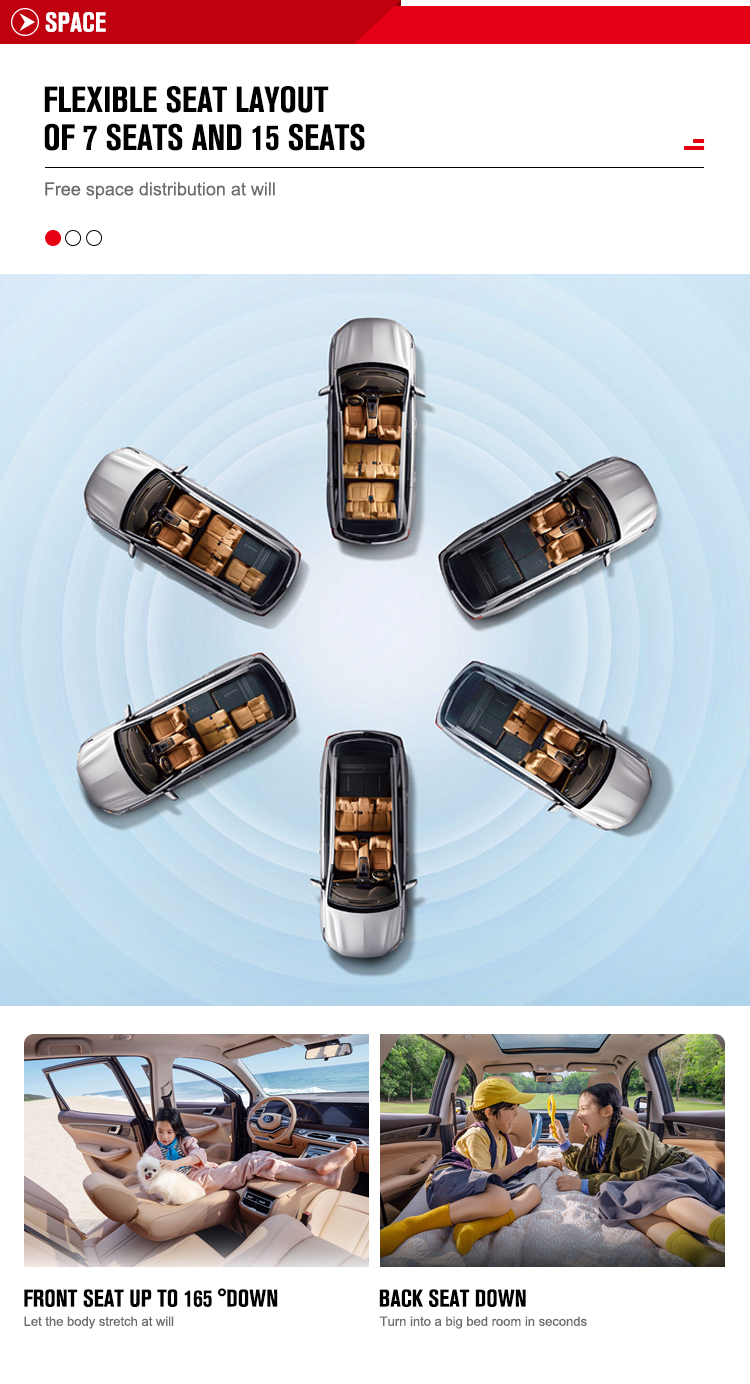 5/7 Seats Front/Rear Wheelbase Electric Vehicle Plug-In Hybrid with 1585/1580mm Wheelbase Dongfeng Sedan