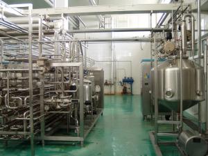 Quality Stainless Steel Glass Bottle 25TPH Beverage Processing System wholesale