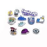 PVC VOID CMYK Custom Die Cut Labels , PMS Adhesive Logo Stickers Waterproof