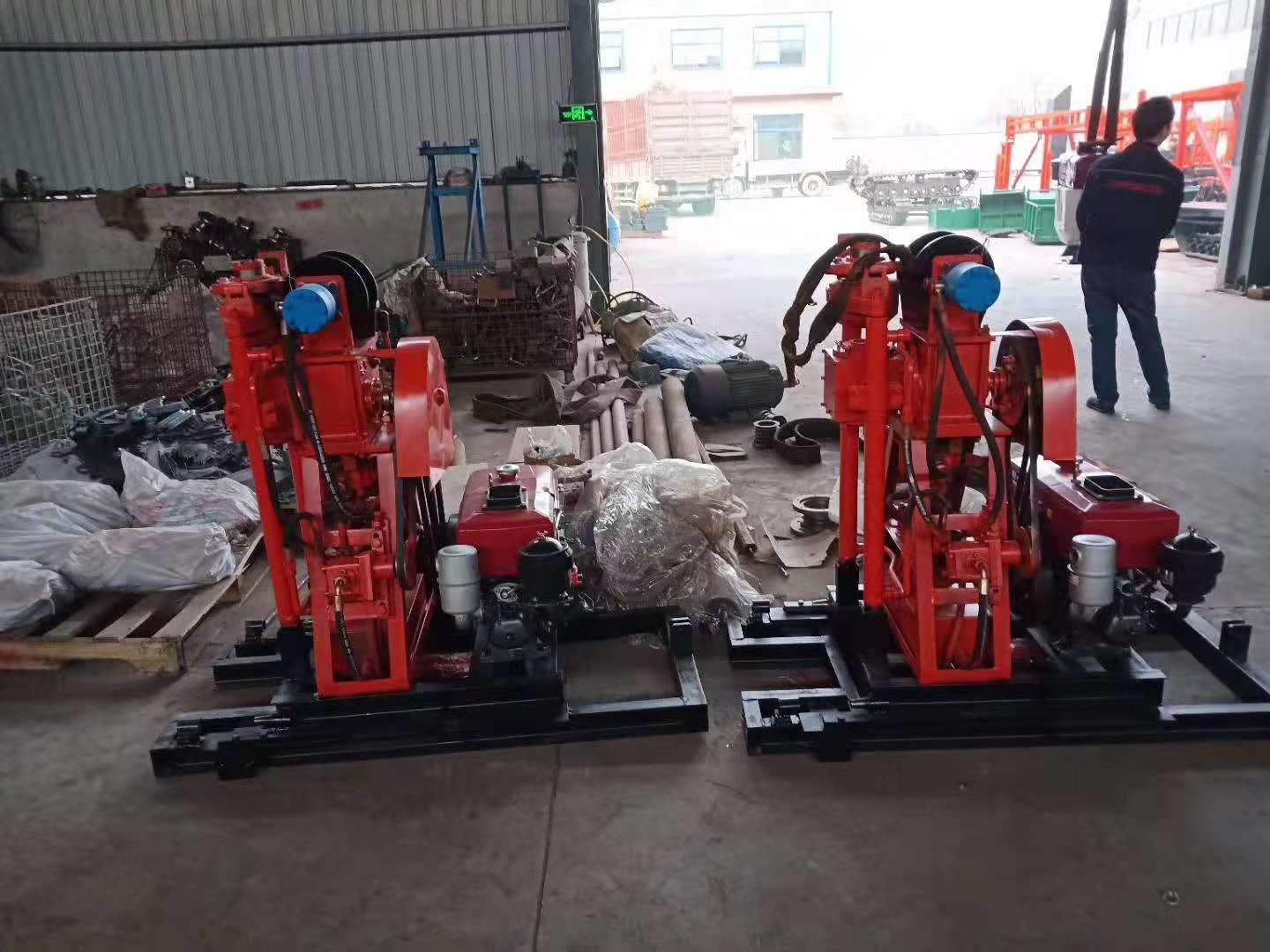 Spt 50M Soil Sample Test Core Drilling Rig Machine For Geological Exploration