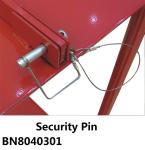 800 Lbs Capacity Gas Cylinder Caddy With Hinged Divider Bar / Steel Ramp