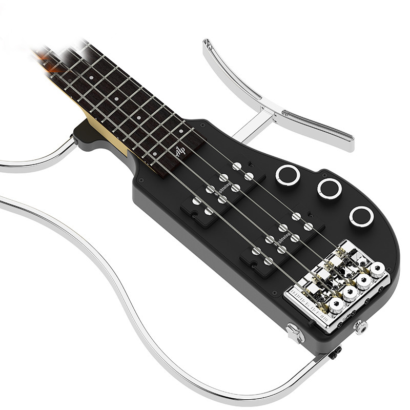 Custom New high-quality Unique Design Patented 4 String Bass Unique Design Patented Headless Travel Electric Guitar