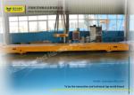 Steel Pallet Transfer Carts Railroad Handling Vehicle Motor Trackless Flat Dolly