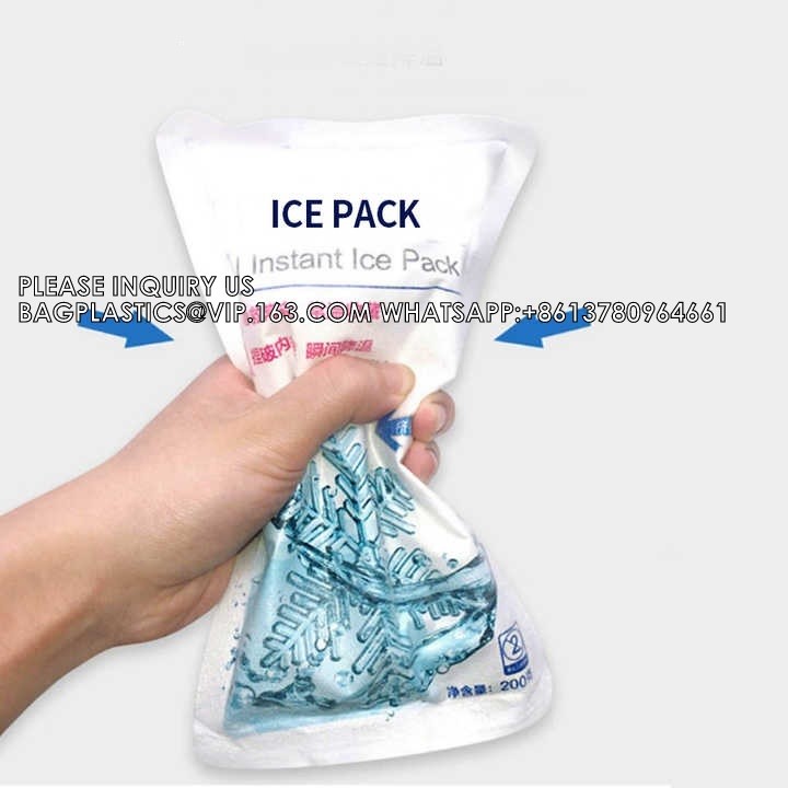 Fresh keep, Custom Medical Non Toxic Ice Packs Compress Wraps Instant Cold Pack Cold hot pack bag keep cool