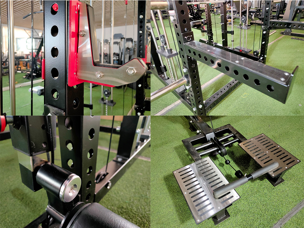 All in One Commercial Multi-Function Squat Rack Gym Equipment Smith Machine