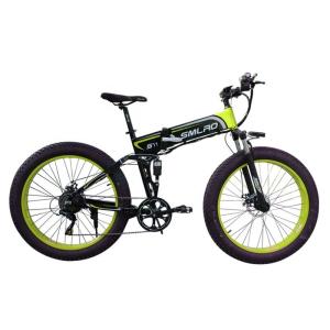Quality 48v 10AH Fat Tire Electric Bike , Foldable Electric Bicycle With Hidden Battery wholesale