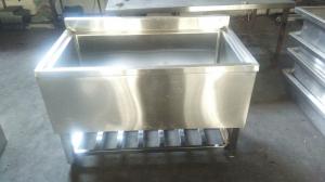 Quality stainless steel single bowl sink with drain stopper wholesale