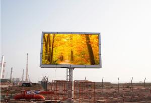 Quality High Brightness 5500cd M2 Outdoor Digital Advertising Screens Full Color wholesale