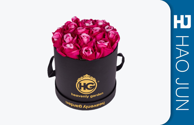 Gift Package Cardboard Flower Boxes For Blue Rose , Eco Friendly