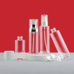 100ml 130ml 150ml Plastic Lotion Bottle Frosted Transparent Cylinder Round