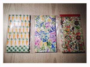 Quality Disposable 18gsm Retro Printed Paper Napkins Idyllic Wood Pulp wholesale
