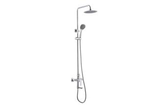Quality Brass Bathroom Shower Set Wall Mounted With 45° Swivel Shower Arm wholesale