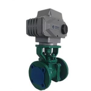 Quality Stainless Steel Motorized Fluorine Electric Ball Valve Flange Connection wholesale