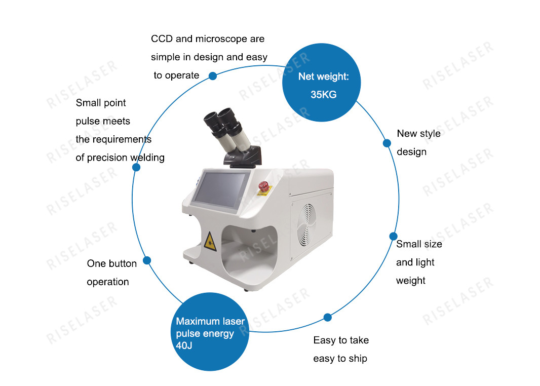 100w 60w Ring Necklace Pendant Jewelry Laser Welding Machine