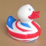The United States flag plastic bathroom duck accessories for kids or advertiseme