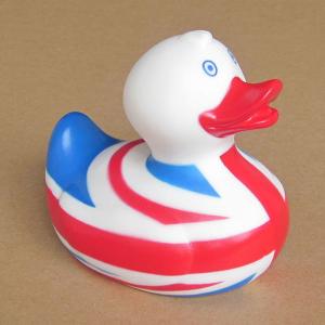 Quality The United States flag RUBBER duck bathroom gifts TOYS Accessories for kids or promotion wholesale