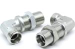 Round Head 90 Degree Elbow Jic Carbon Steel Fittings 6c9 Swivels Hydraulic Joint